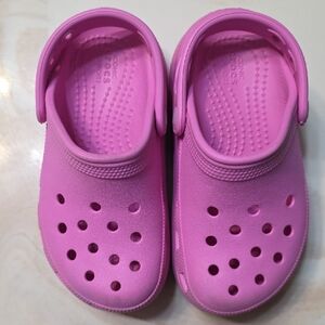 CROCS Kids Platfrom Shoe - Vibrant Pink